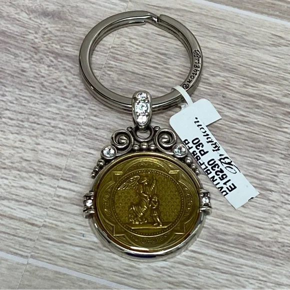 NWT BRIGHTON / Guardian Angel Key Fob & Brighton bag - Picture 1 of 6